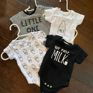 Little treasure T-shirts and old navy jumper